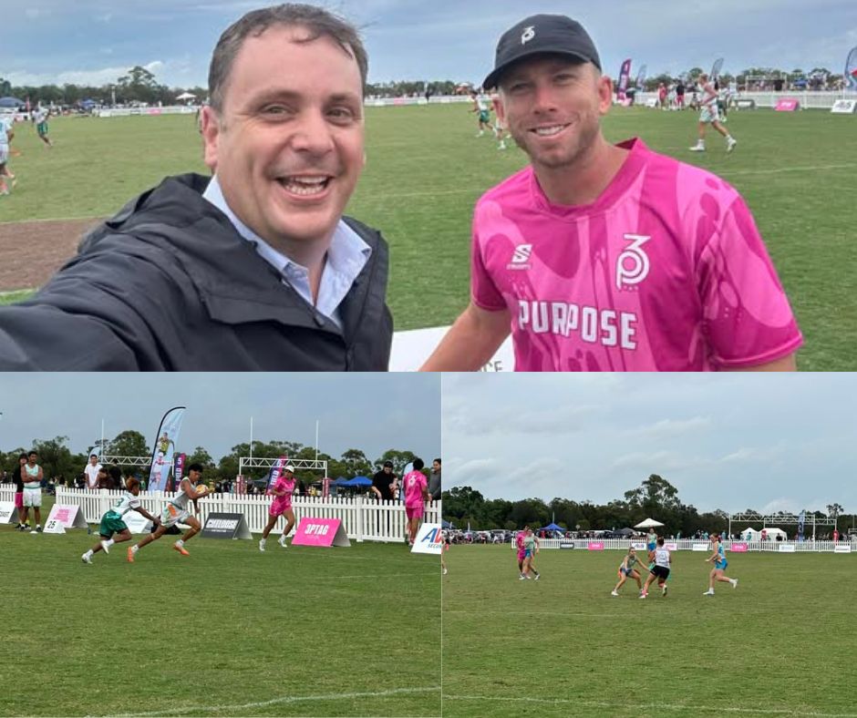 Huge weekend of 3PTAG (touch football)